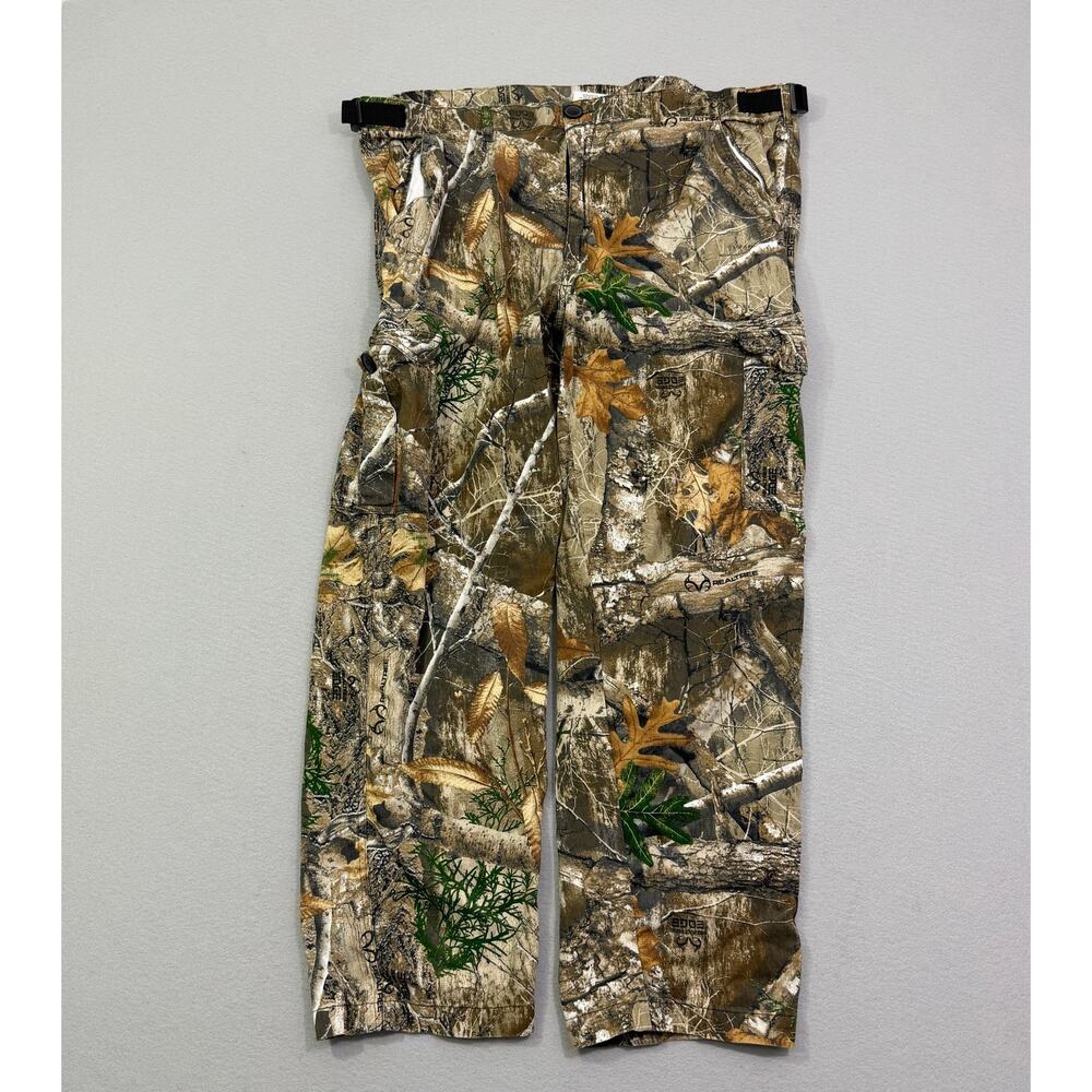 Habit Camo Cargo Pants Men's Extra Large Green Camouflage Realtree Hunting